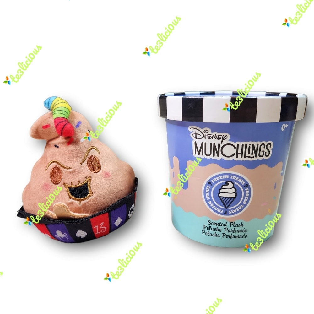DISNEY PARKS MUNCHLINGS OOGIE BOOGIE MYSTERY CHASER SCENTED PLUSH
